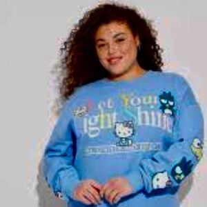 Hello Kitty Blue sweatshirt, size XL